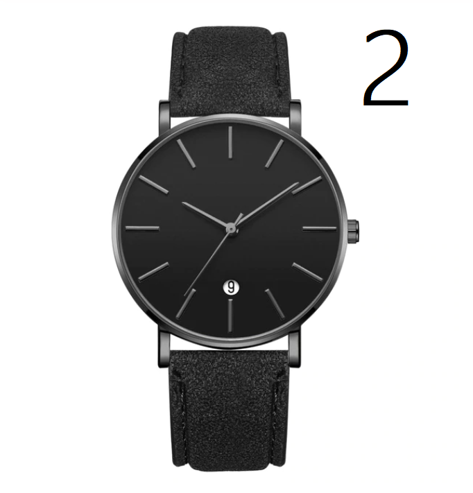 Montre Homme Alliage - Cuir synthétique