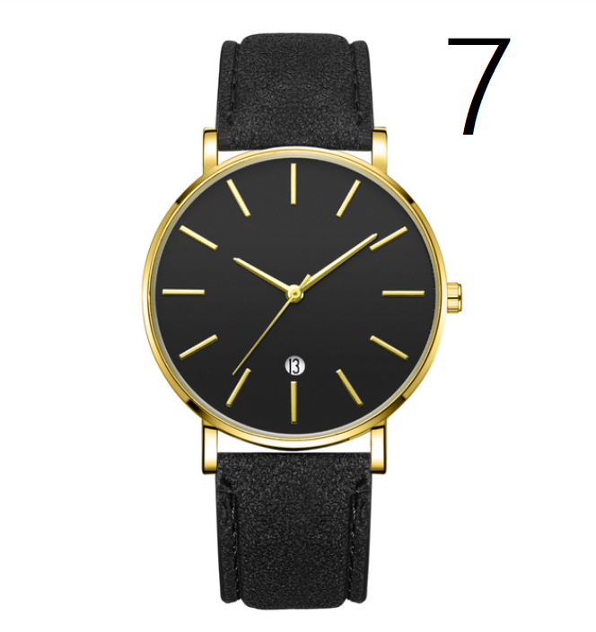 Montre Homme Alliage - Cuir synthétique