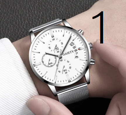 Montre Homme décontractée - Maille confortable