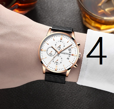Montre Homme décontractée - Maille confortable