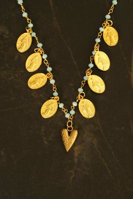 Collana RosaRy Celeste
