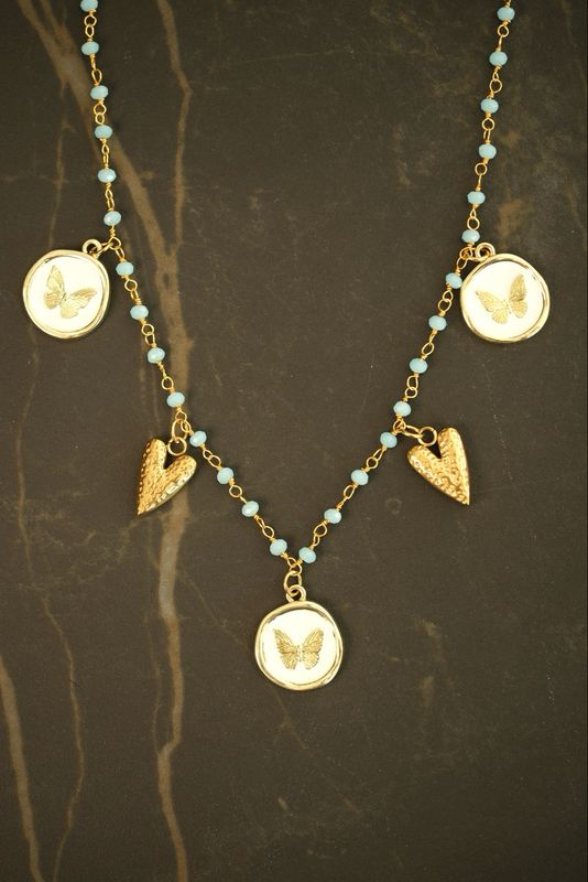 Collana Bibi White