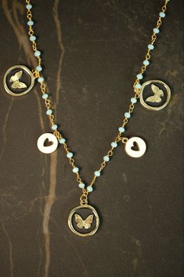 Collana Coeurs et Fleurs