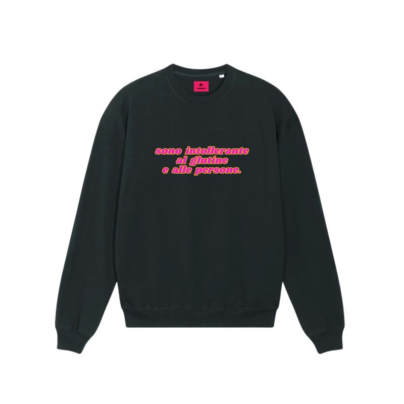 Felpa Sono Intollerante Al Glutine (DIDI)