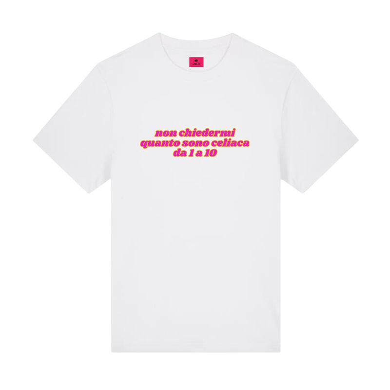T-shirt Non Chiedermi Quanto - White (DIDI)