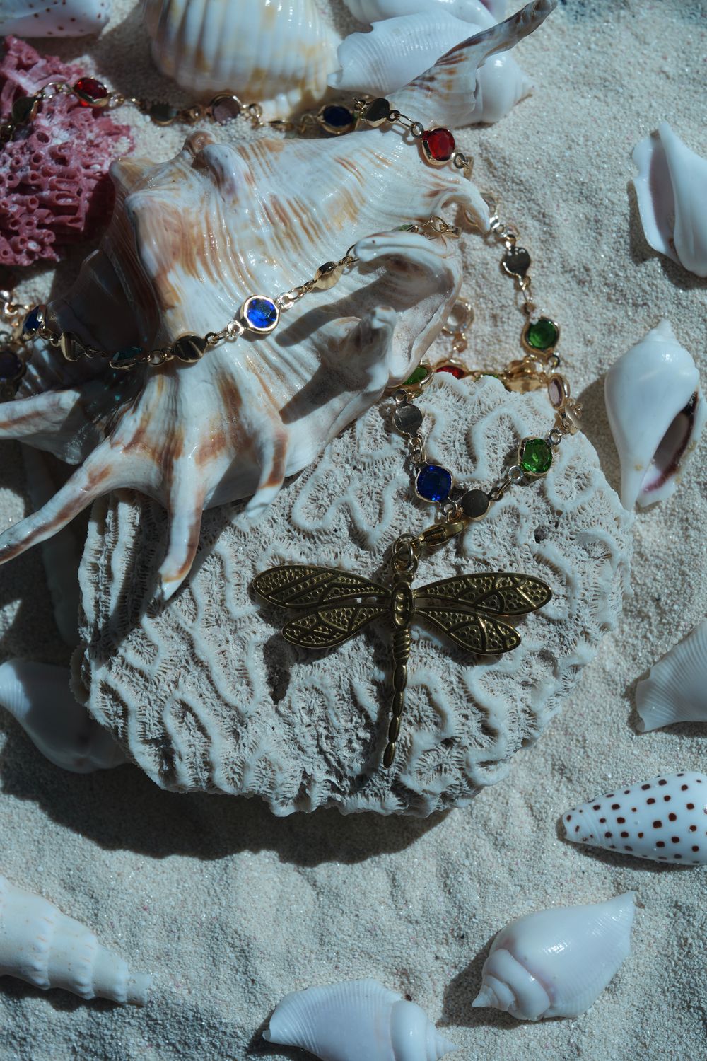 Collana Libellula Multicolor