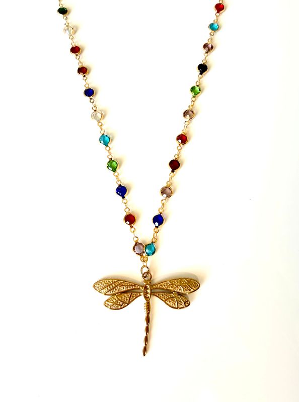 Collana Libellula Multicolor