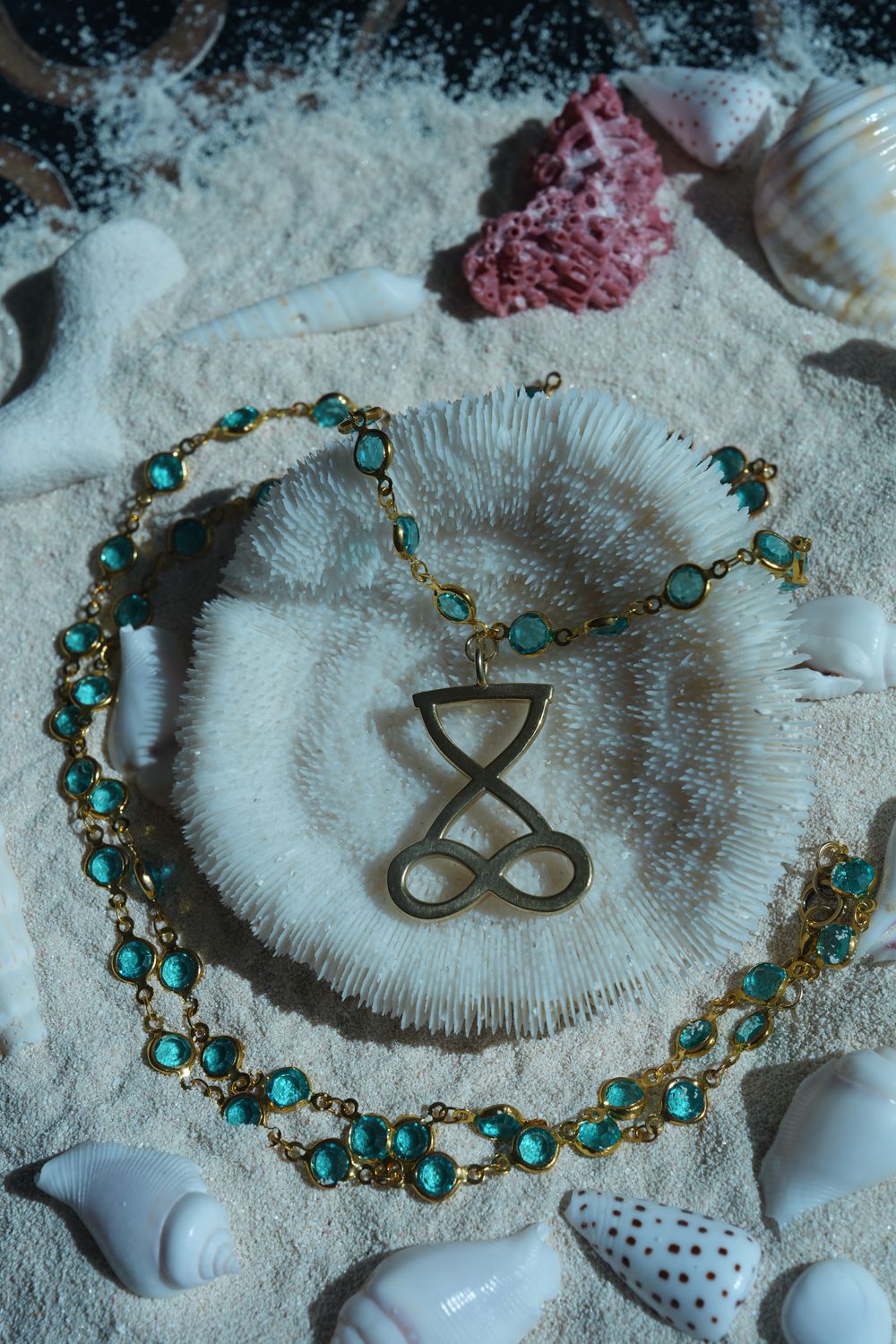 Collana O&amp;P Azzurra