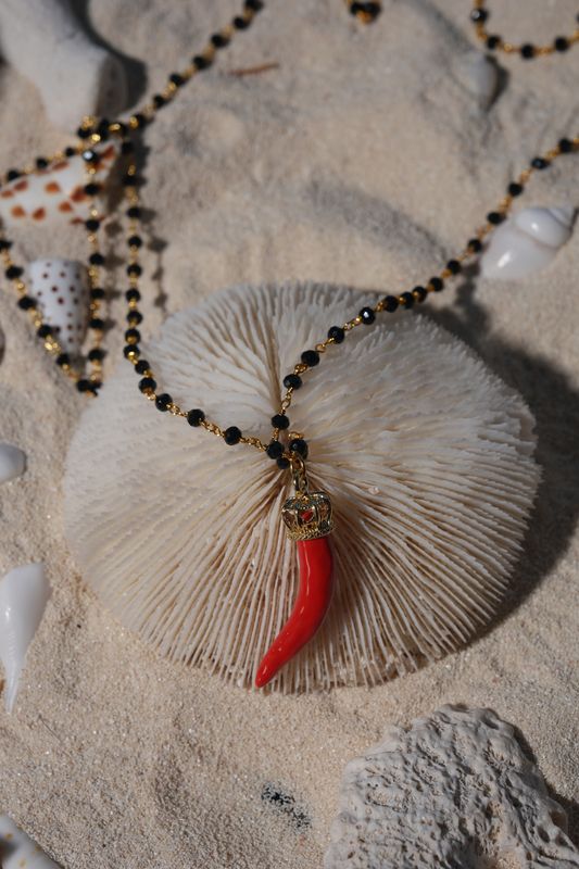 Collana Cornetto Rosso