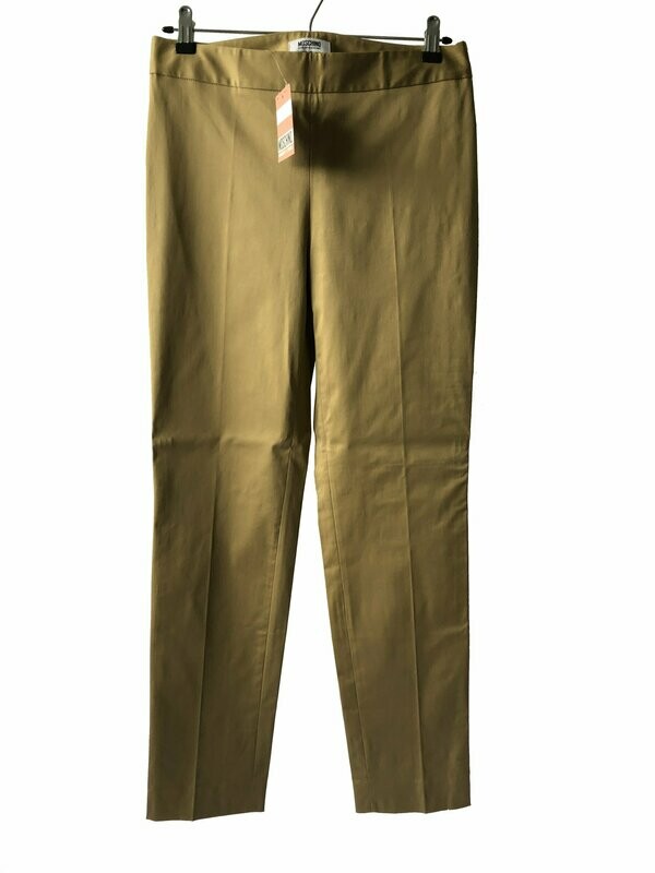 Moschino Beige Satin Sheen Trousers