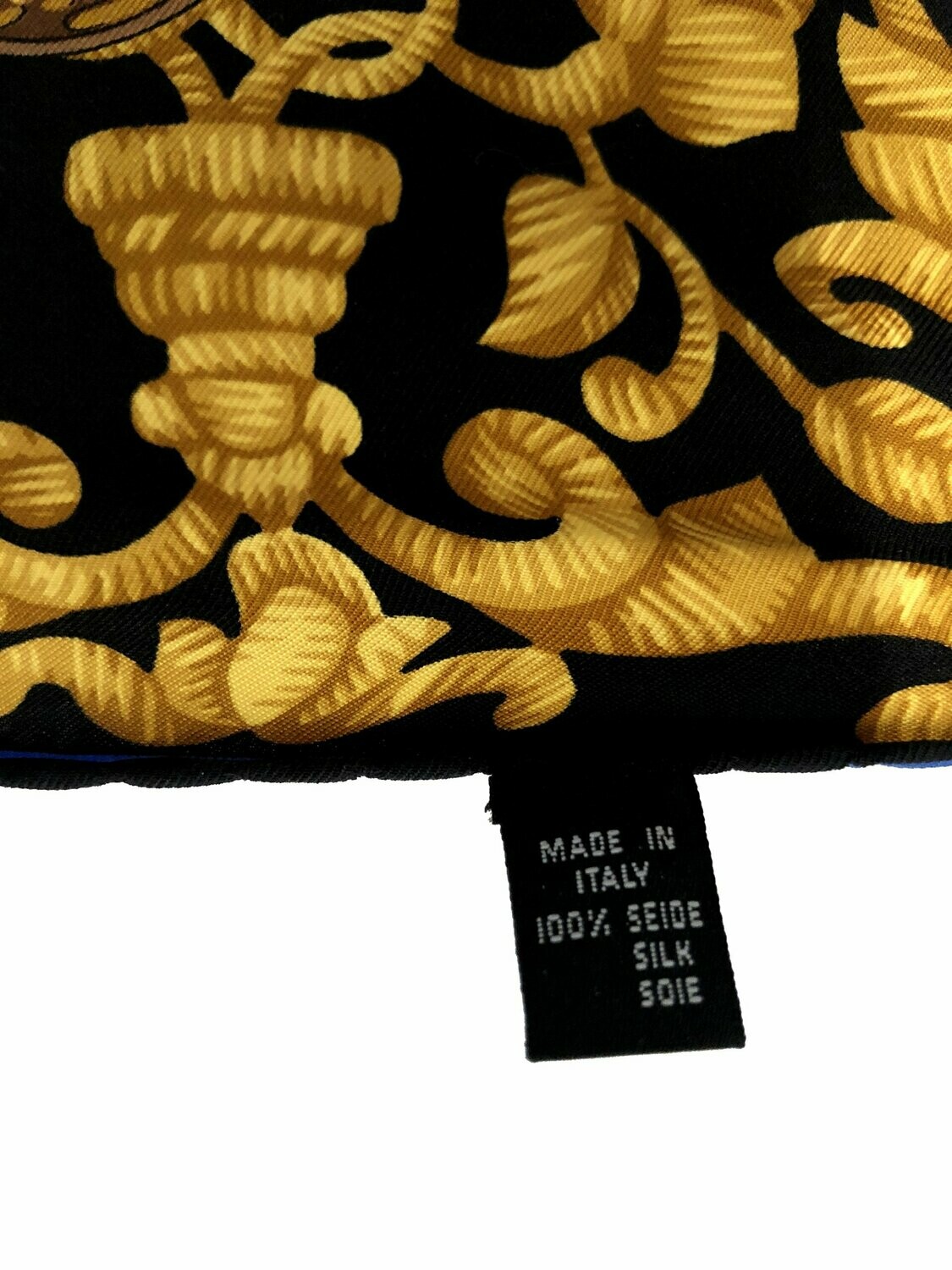 Loewe Vintage Velazquez Ecuestre Silk Scarf circa 1990
