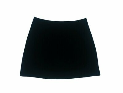 Chanel Wool Black Mini Skirt UK 12