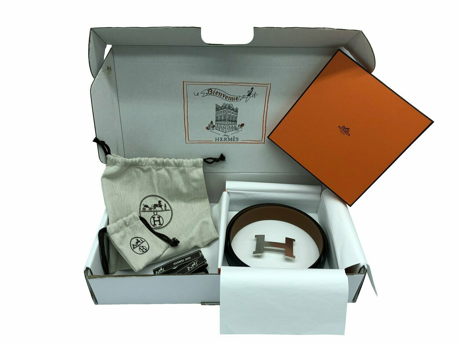 Hermes Reversible Belt Constance 90 Brand New 2020