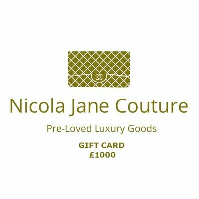 Nicola Jane Couture Gift Card