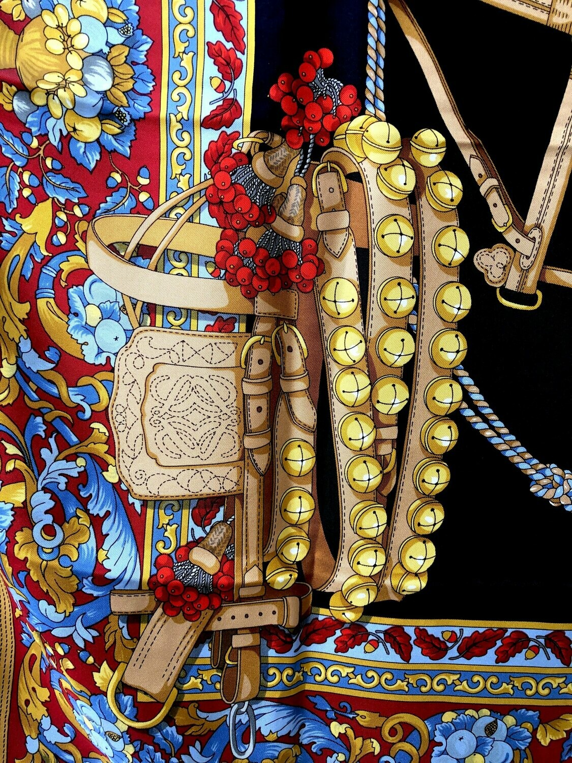 Loewe Arneses Andaluces​ Silk scarf