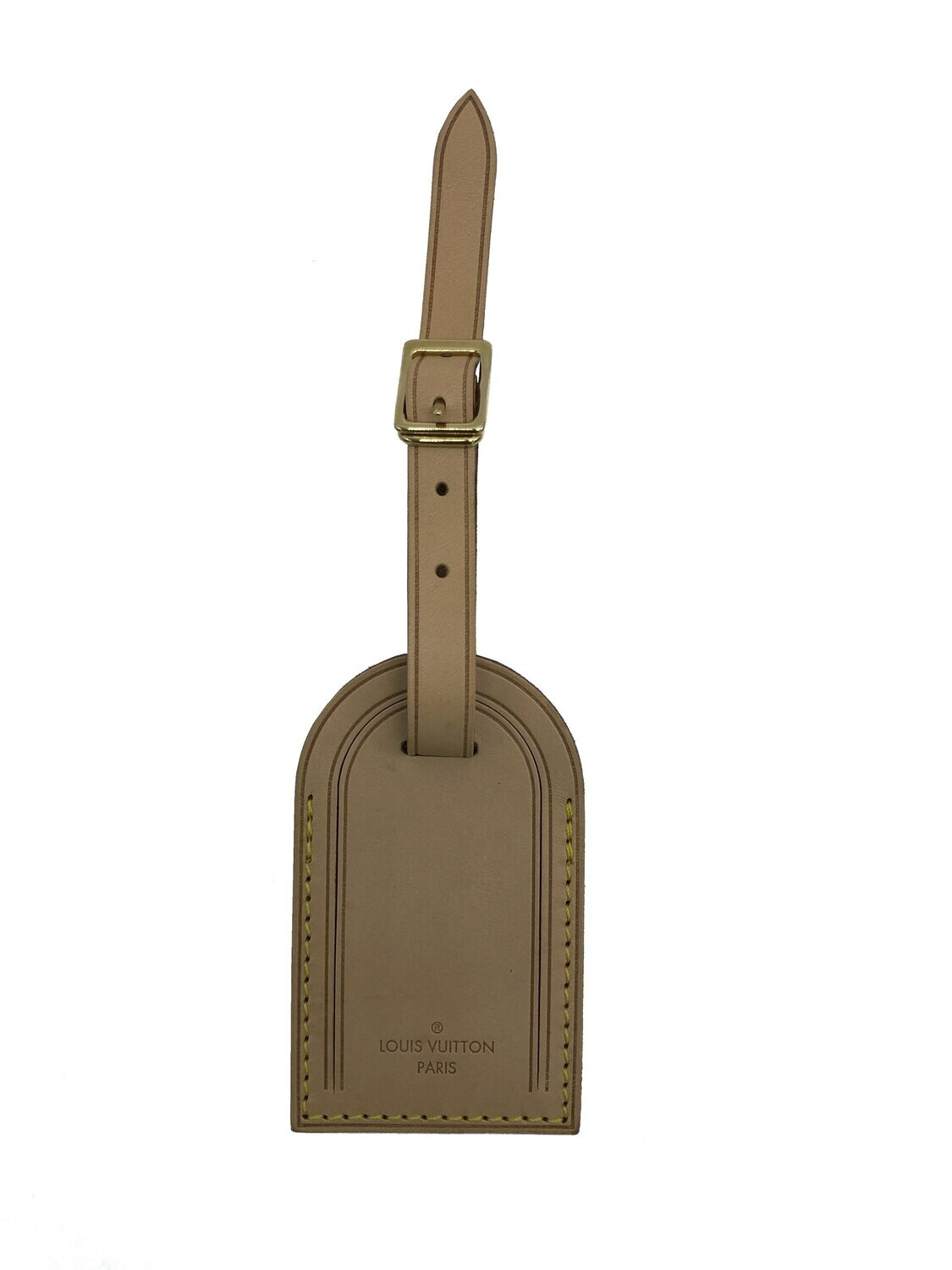 Louis Vuitton Vachetta Leather Luggage Tag