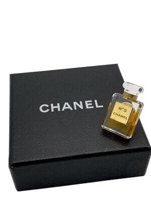 Chanel No 5 Perfume Bottle Brooch