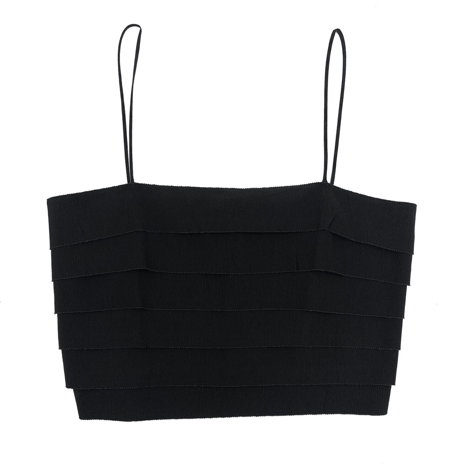 Salvatore Ferragamo Layered Crop Top UK 8