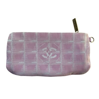 Chanel Vintage Pink Travel Pouch