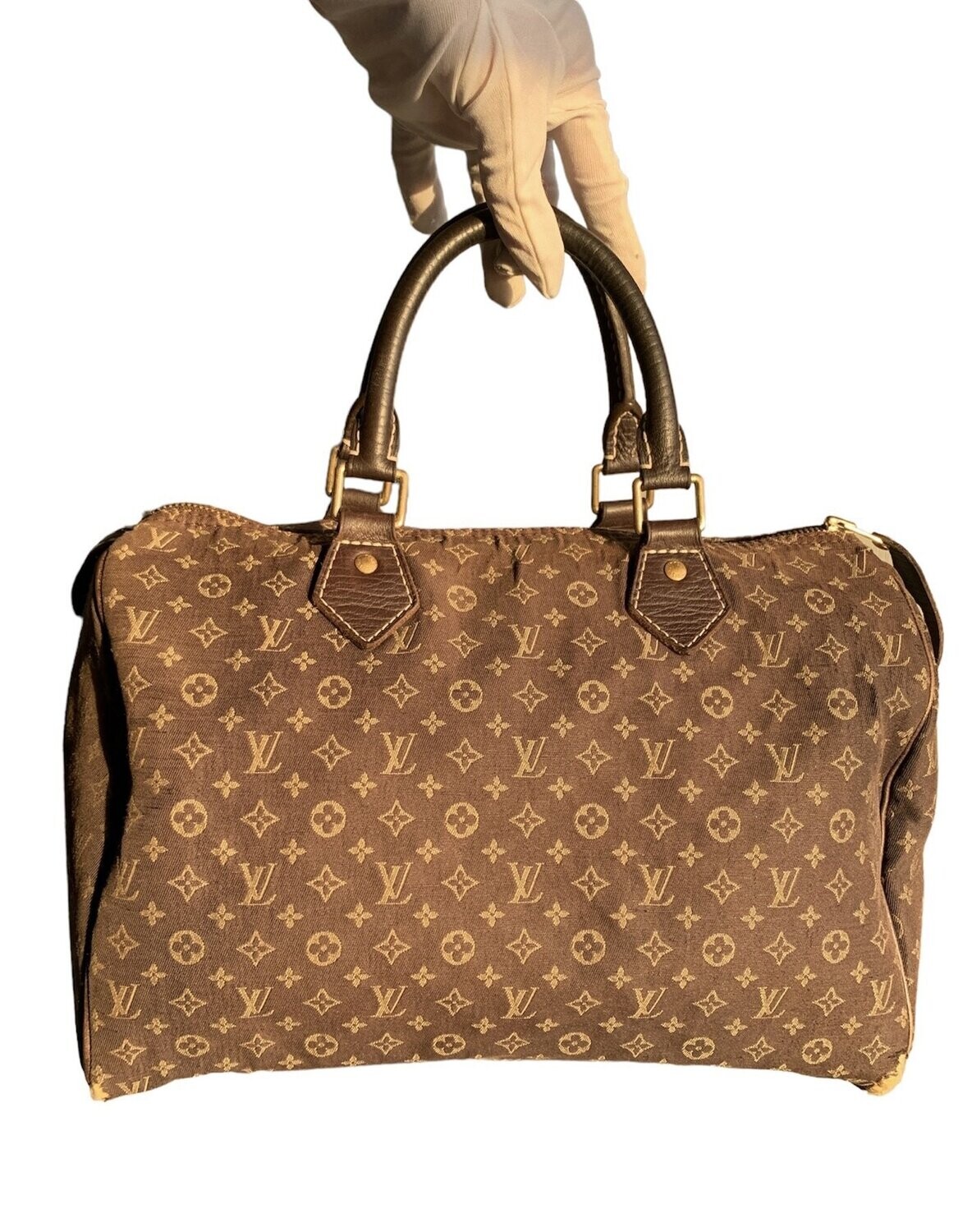 Louis Vuitton Limited Edition Mini Lin Speedy 30