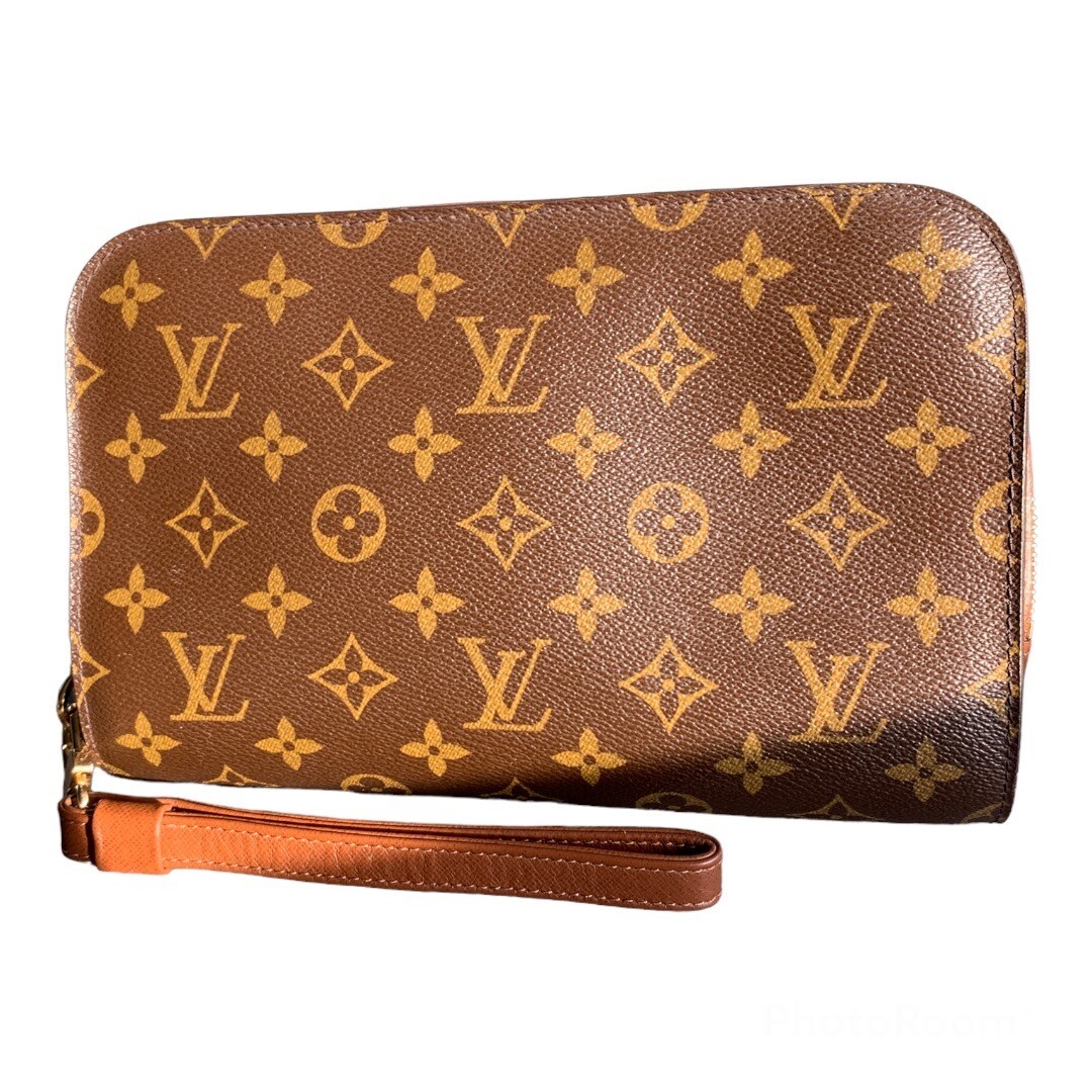 Fondation Louis Vuitton Clutch ポーチ キャメル LV-FDT-23540 フォンダシオン ルイ ヴィトン Fondation Louis Vuitton ルイ