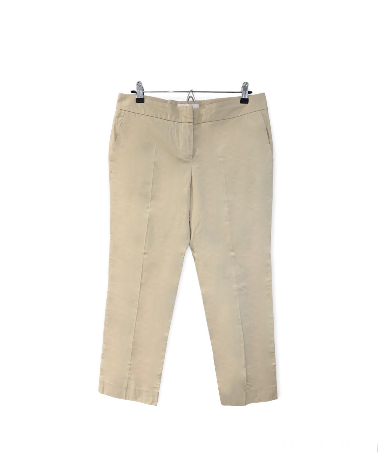 Chloe Cream Tailored Trousers UK 8