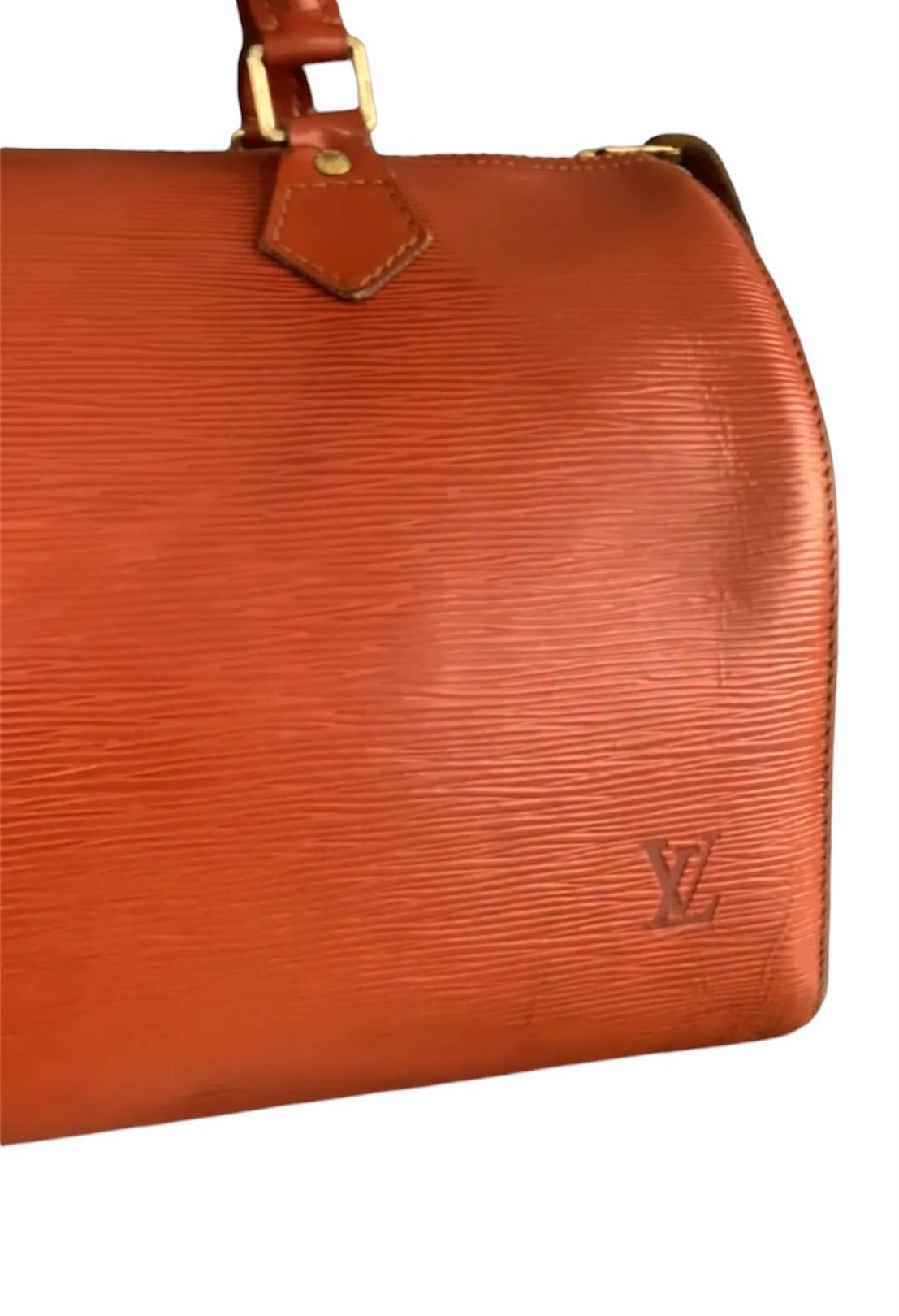 Louis Vuitton Speedy Kenya 30 868137 Brown Epi Leather Satchel, Louis  Vuitton