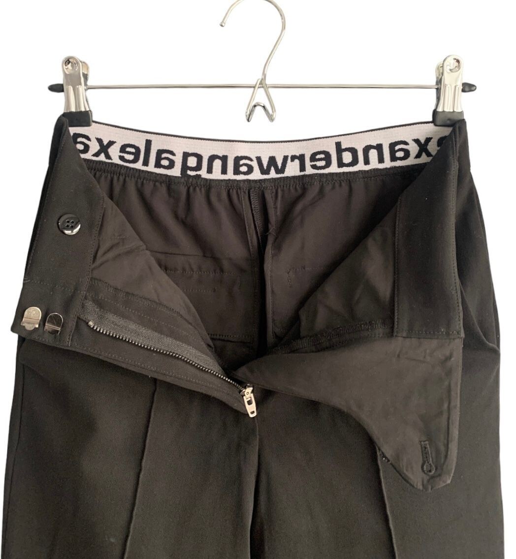Alexander Wang Branded Waitsband Trousers UK 6/8