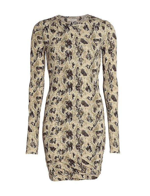 Rag & Bone Poppy Draped Mini Dress