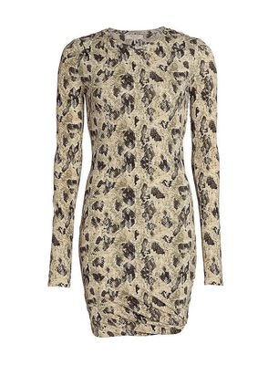 Rag & Bone Poppy Draped Mini Dress