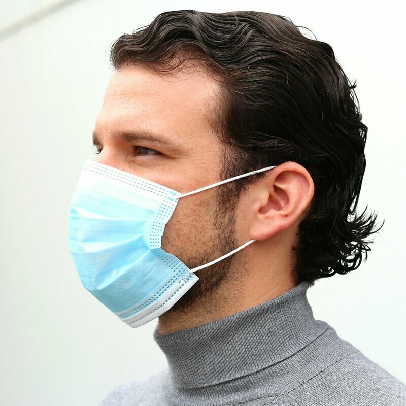 Surgical Disposable Mask - Without Nose pin