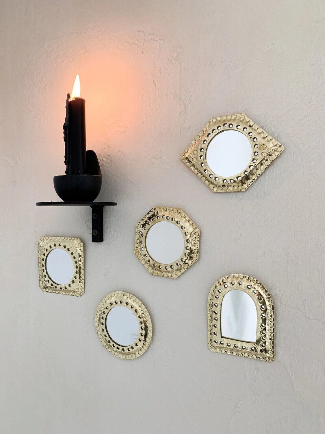 spiegeltjes-goud spiegeltje-petit maroc spiegel-marokkaans wandspiegeltje