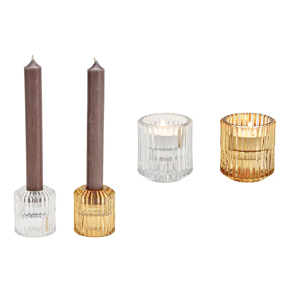 rotating candle holder - tea-light holder and candle holder for tall candle