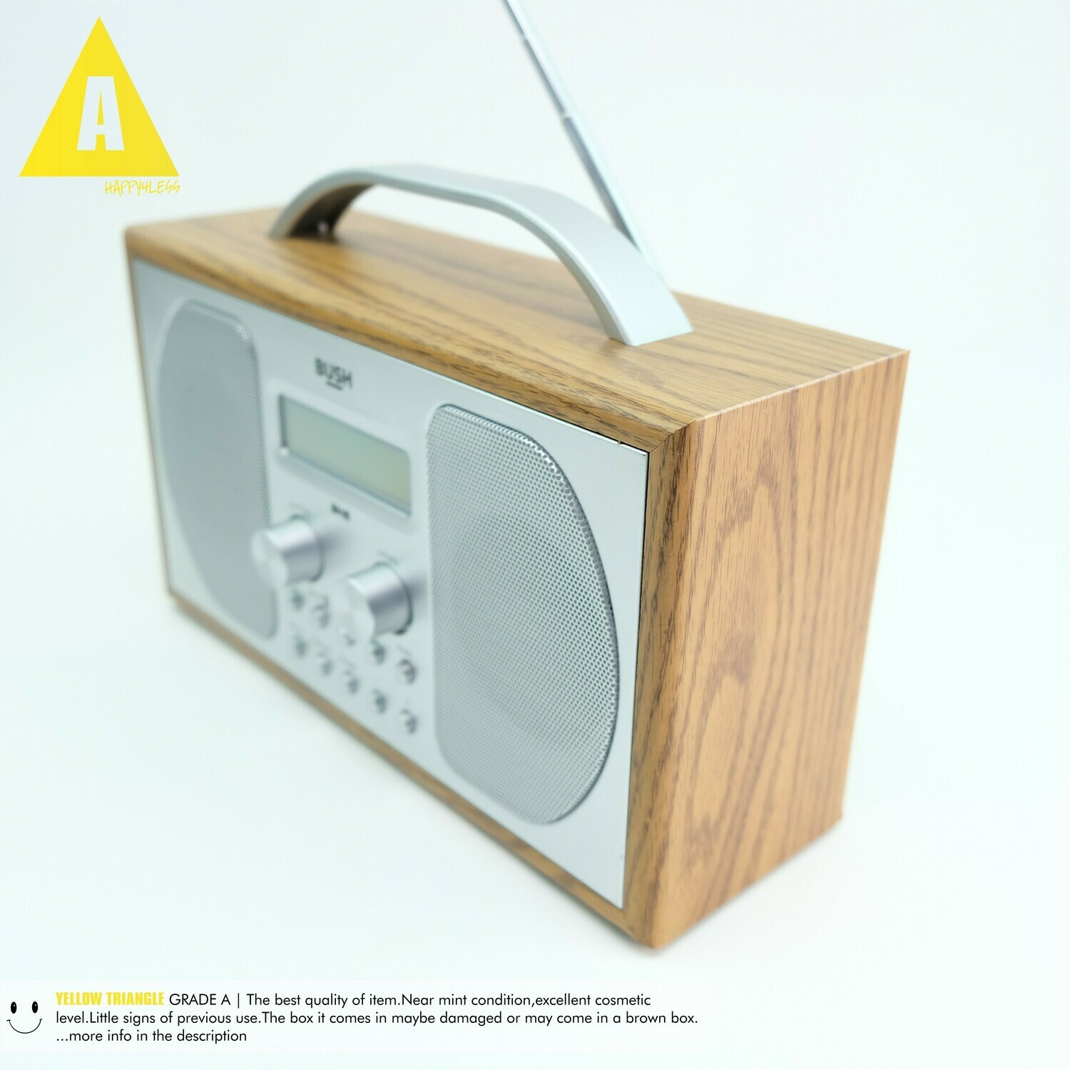 Bush DAB Bluetooth Wooden Radio