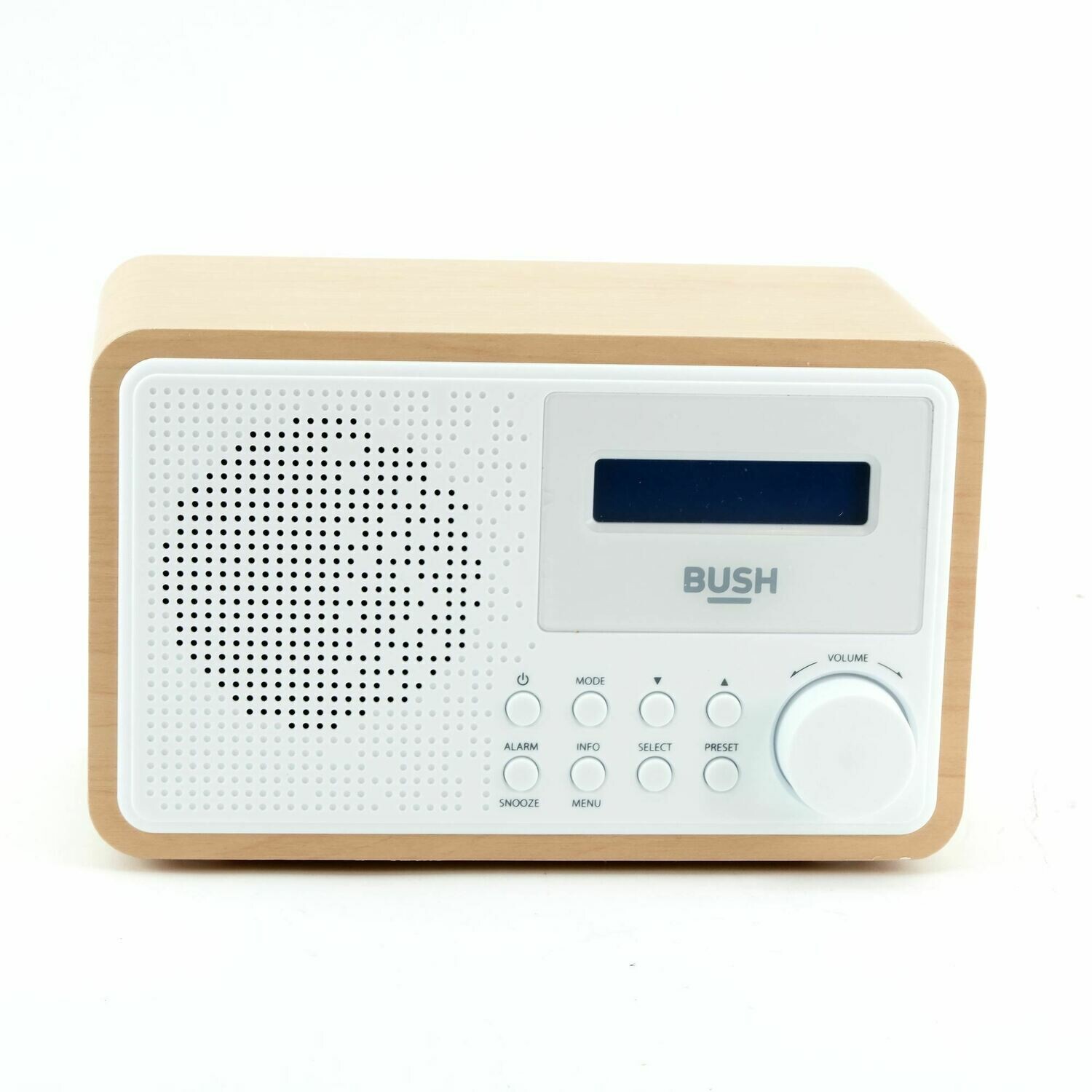 Bush Wooden DAB Radio White
