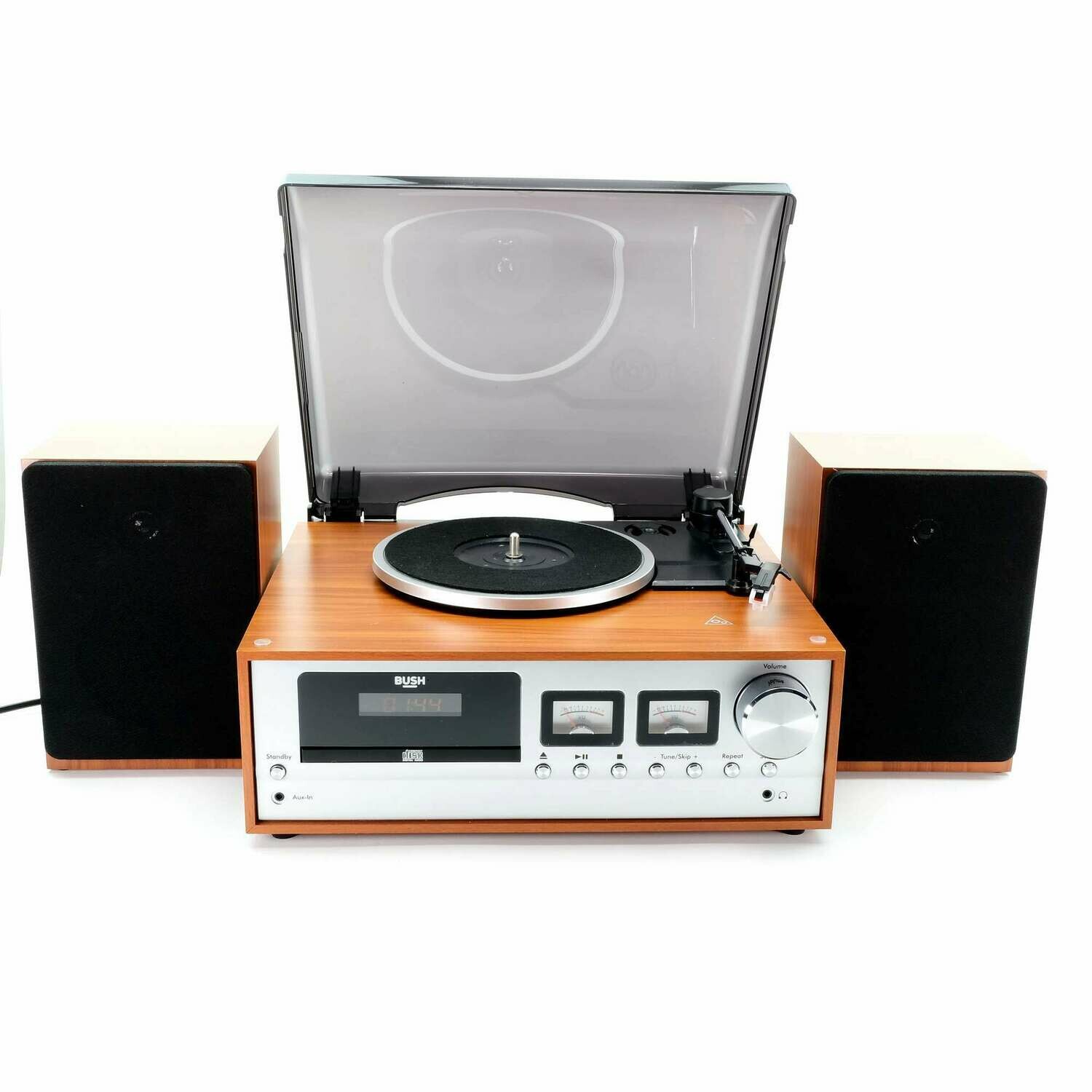 Bush Classic Micro Combo Record Player Wood / Black