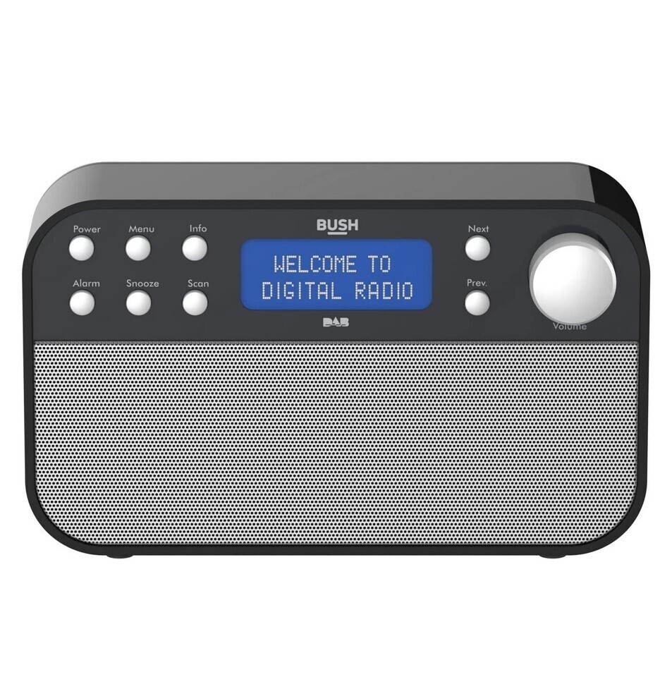 Bush Portable Digital Dab/Fm Radio BD1706 Black