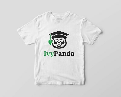 IvyPanda Branded T-shirt White