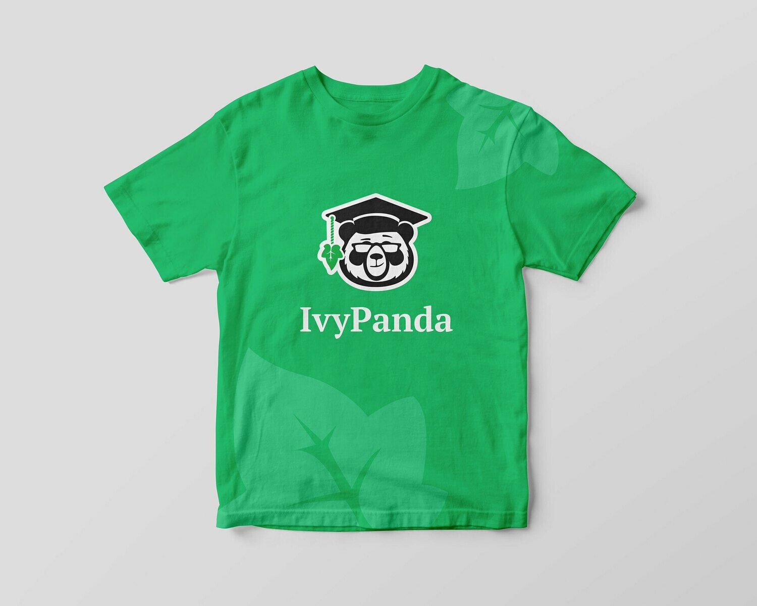 IvyPanda Branded T-shirt Green