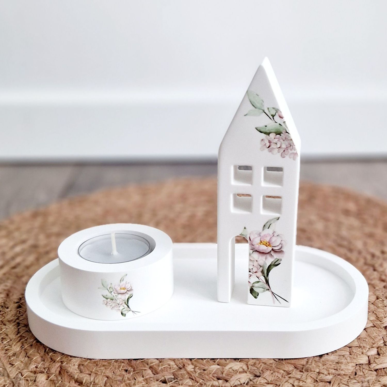 Tablett-Set Blume