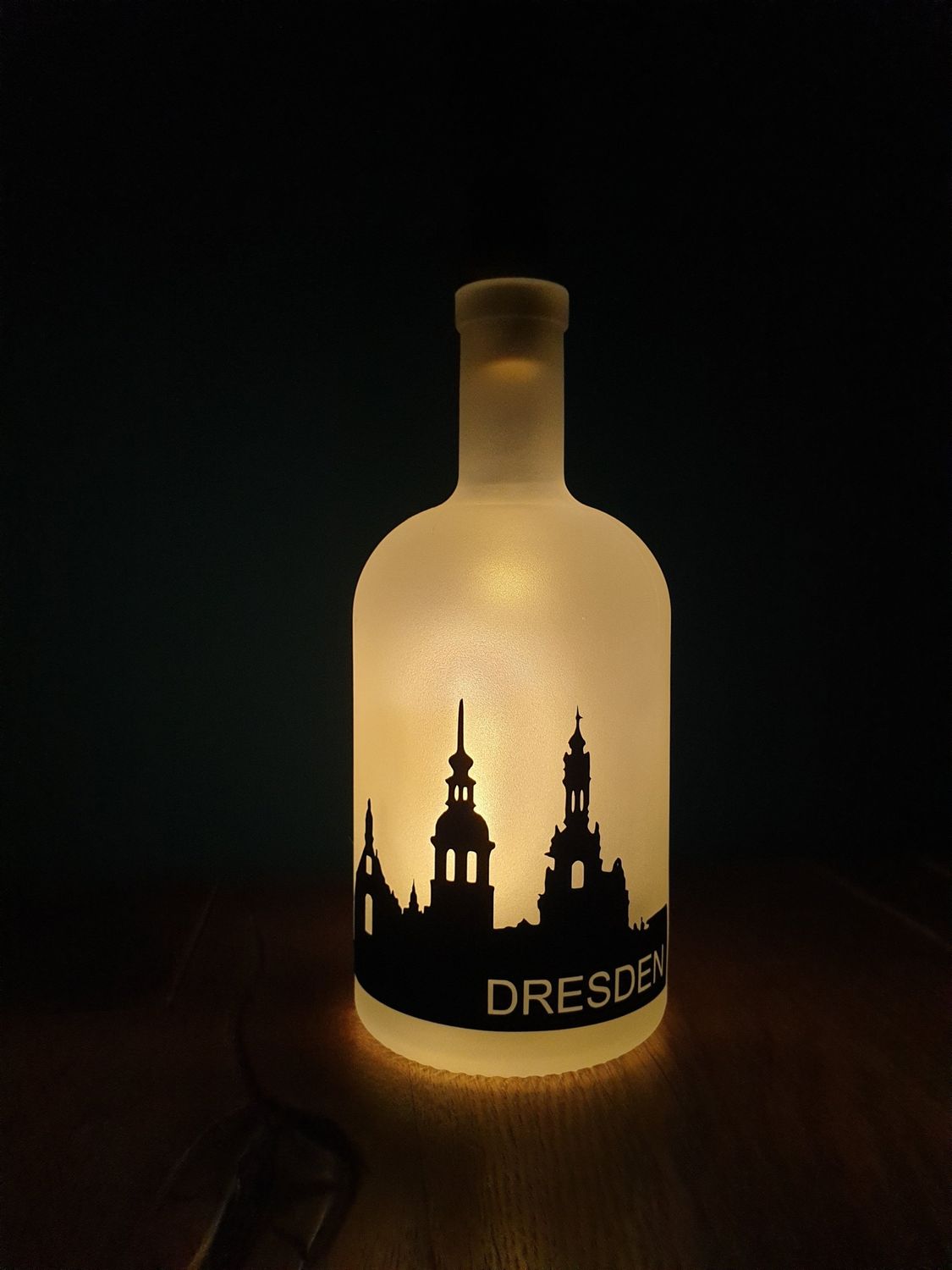 Lichterflasche "Dresden"