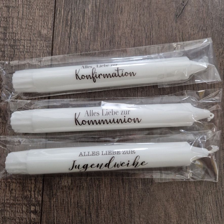 Stabkerzen Kommunion/Konfirmation/Jugendweihe