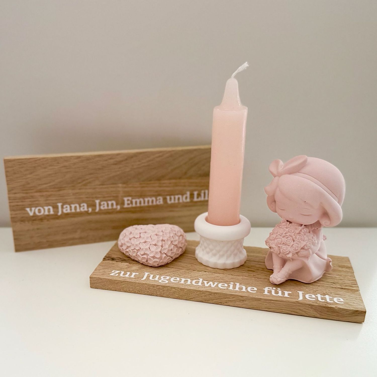 Mädchen-Set Jugendweihe personalisiert