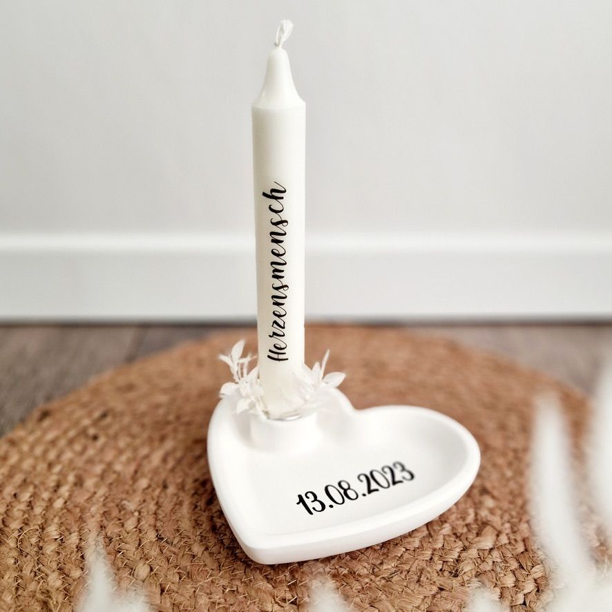 Stabherz Hochzeit personalisiert