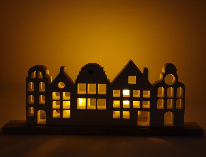 Häusersilhouette