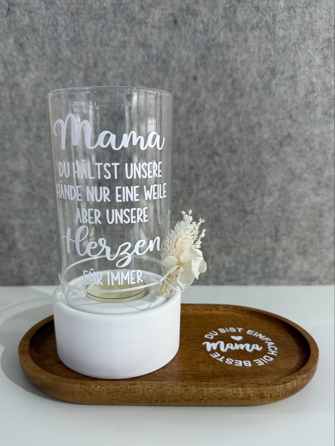 Windlicht "Mama"