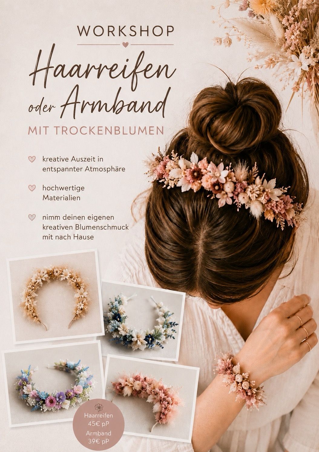 05.07.2026 Workshop/ Kurs Blütenschmuck