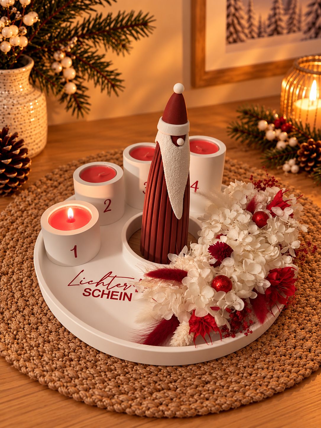 Samstag 21.11.26 vormittags Adventstablett/ Adventskranz Kurs Samstag 21.11.26 vormittags Adventstablett/ Adventskranz Kurs