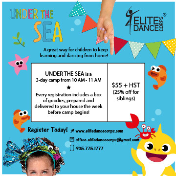 UNDER THE SEA - Virtual Dance Camp UNDER THE SEA - Virtual Dance Camp