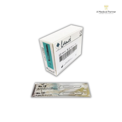 Lance Scalpel Blade Disposable 15 Blade Sterile  - Case of 100